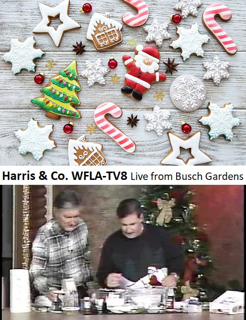 Christmas Cookies see Jack Harris & Chef Charles Knight video