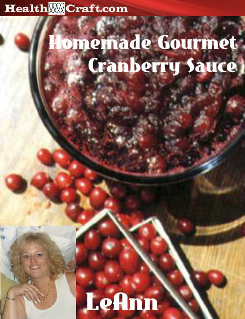 LeAnn's Homemade Cranberry Sauce