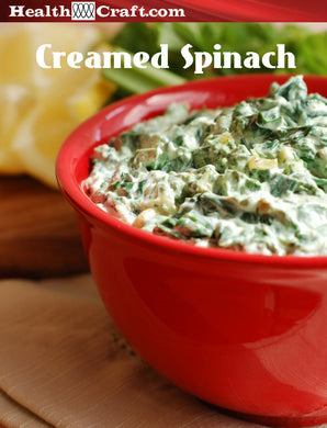 Spinach with Cognac Cream (creamed spinach)