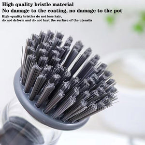 PALM BRUSH with Stainless Steel Cleaner and Polish - Make Your Cookware Like New!