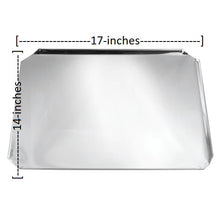 Load image into Gallery viewer, PRO SERIES 17 x 14-inch COOKIE and BAKING SHEET 304 Heavy Gauge Stainless Steel