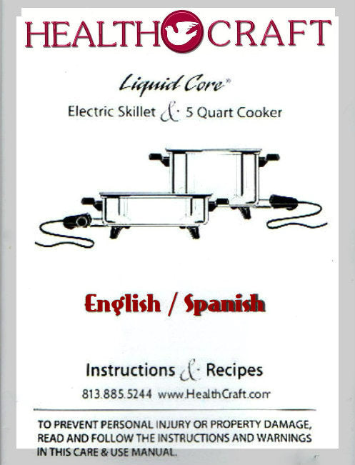 Vintage 1954 Presto Automatic Electric Skillet Recipes & Instruction  Booklet MCM
