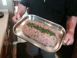 NJ Diner Meatloaf with Roasted Herbed Garlic Gravy