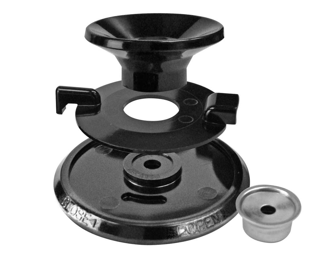 Permanent KNOB KIT with VAPOR VALVE II and III also fits Royal Queen West Bend Waterless Cookware