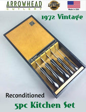 Load image into Gallery viewer, EKCO Arrowhead 5pc Kitchen Set w| Holster - Reconditioned Like New
