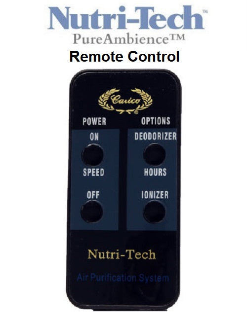 Nutri-Tech REMOTE CONTROL for Carico Deluxe Air Purifier