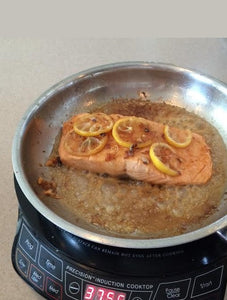 Browned Butter Braised Salmon