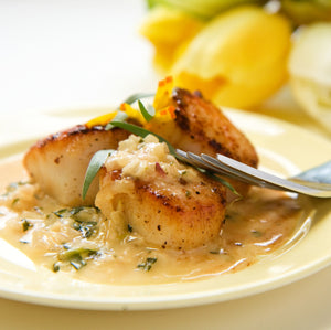 Scallops & Shallots in a Hollandaise Cream Sauce video