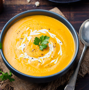 Basque-Style Spiced Pumpkin Bisque