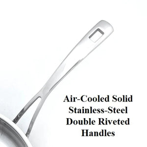 Pro-Series 2¾ Quart Saucepan 5-ply Bonded Stainless Steel