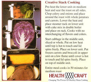 10½in Steamer Stack Cooking Rack fits 11¼in Sauté 6qt 8qt